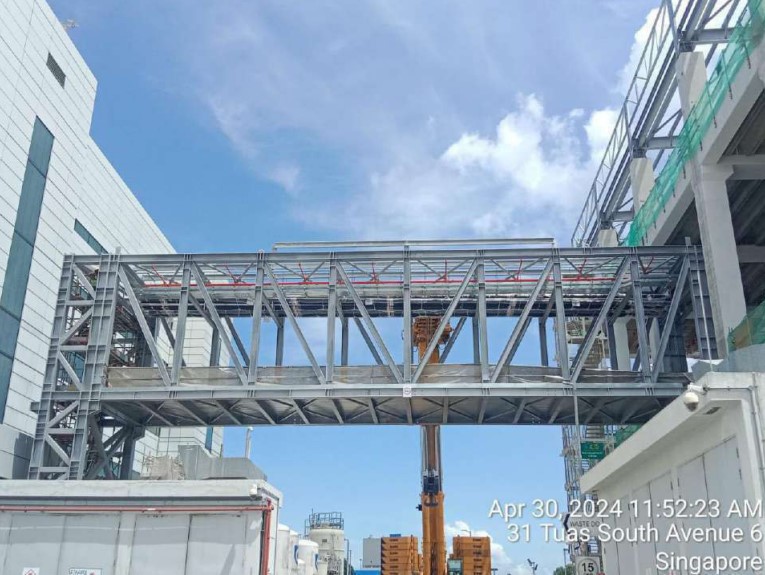 Structural Steel Installation Works
